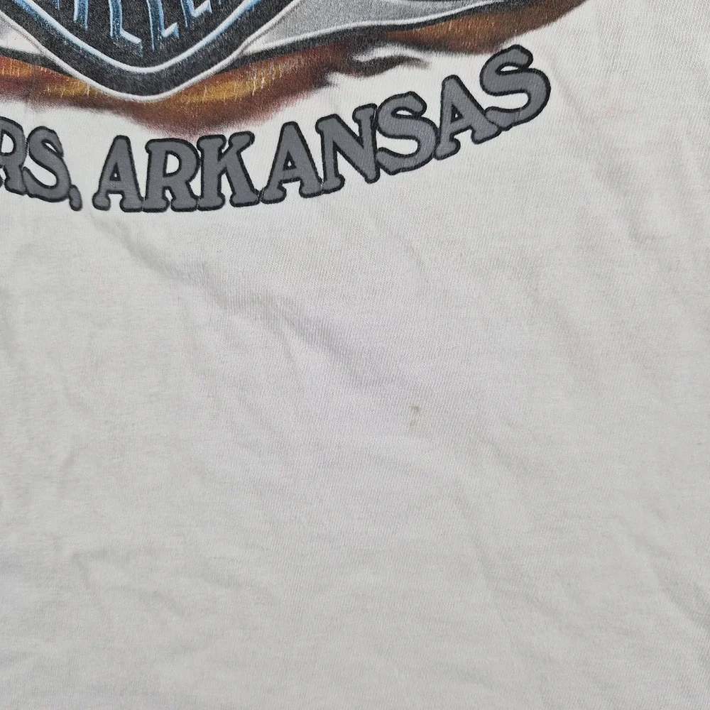 Vintage Harley-Davidson Pig Trail Rogers Arkansas T Shirt USA Made XL Biker... - Picture 6 of 9